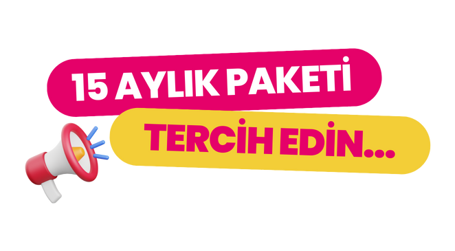 15 aylık Derslig Pro paketini tercih edin